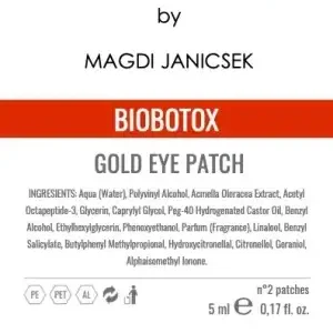Olcsóbb Biobotox Gold Eye Patch by Janicsek Magdi