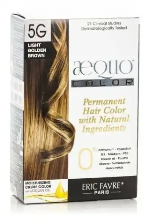 Legjobb ár Hajfesték készlet Bio Light Golden Brown 5G Aequo Color...