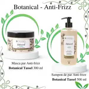 Gyors kiszállítás Botanical Tassel ANTIFRIZZ 1 rakoncátlan haj sampon és maszk csomag, nagyker, Tassel