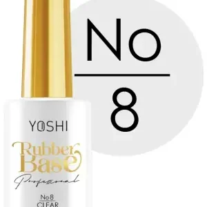 Vedd meg online Rubber Base UV Hybrid No8 10 ml, Yoshi