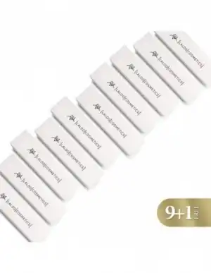 Újdonság Szett 9+1 Buffer mini fehér 100/100 Laloo, nagykereskedés , Laloo Cosmetics