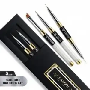 Végkiárusítás Nail Art ecset készlet 5 db Laloo, nagykereskedés , Laloo Cosmetics