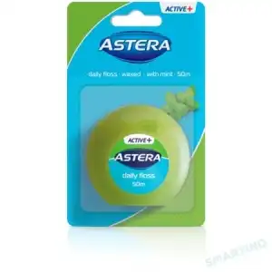 Olcsóbb ASTERA Active fogköztisztító fogselyem, 50m, ...