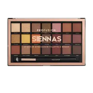 Siennas, Eyeshadow paletta 21 árnyalat és 1 ecset,... Kiárusítás