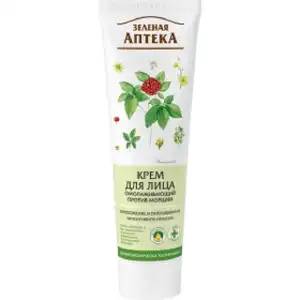 Bestseller Ránctalanító fiatalító arckrém hínár kivonattal, Zelenaya Apteka, 100 ml, nagykereskedés, Zelenaya apteka