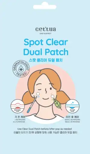 Dual Patch pattanásgátló tapaszok, Cettua, Nagyker, Cettua Akció