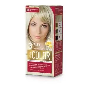 AROMA COLOR 3-PLEX Hajfesték 18 Skandináv szőke,... Exkluzív ajánlat