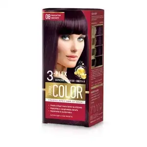 AROMA COLOR 3-PLEX hajfesték 08 mahagóni ibolya,... Végkiárusítás