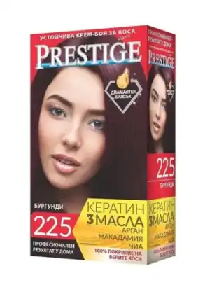 Szuper akció PRESTIGE krémes hajfesték 225 bordó nagykereskedés