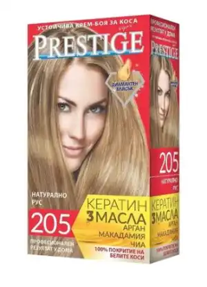 Akciós ár PRESTIGE Krémes hajfesték 205 Natural Blonde,...