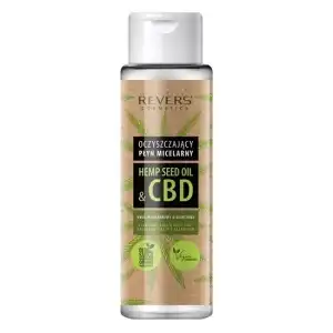 Biztonságos vásárlás Micellás tisztítóvíz természetes kenderolajjal és CBD-vel,...