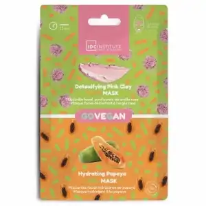 Bőrápolási alap IDC Cosmetics Rózsaszín agyag és papaya... Akció