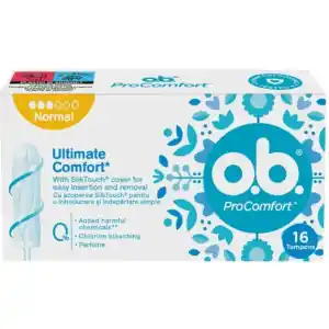 O.B. Normál tamponok 16 db, nagykereskedelem, O.B. Expressz kézbesítés