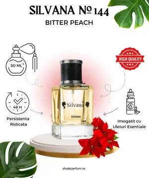 Eau de parfum unisex Silvana Bitter Peach 144, 50ml... Azonnali szállítás