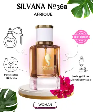 Korlátozott ajánlat TESTER női parfüm Silvana Afrique 360, 50 ml nagyker,...