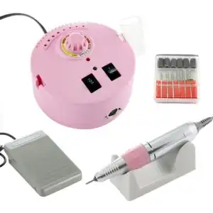 Csak ma Professzionális vágó ZS-605, Elektromos körömreszelő, 65W, 35000 rpm, rózsaszín 6381, nagyker