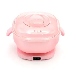 Szuper ajánlat Wax Warmer szilikon viasz olvasztó, rózsaszín 19472,