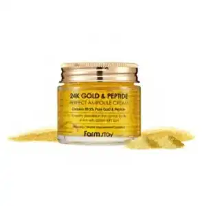 Szezonális akció Luxus krém-ampulla FarmStay 24K Gold & Peptide Perfect...