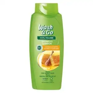 Wash&Go sampon rakoncátlan hajra mézkivonattal, 675 ml, nagykereskedelem Biztonságos fizetés