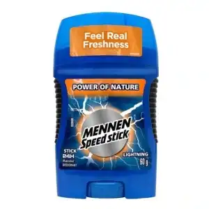 Ajánlat Mennen Speed ​​​​Stick Lightning szilárd dezodor, 60 g, nagykereskedelem