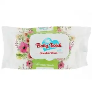 Baby Wish nedves törlőkendők tetővel, 120 db,... Ajánlat