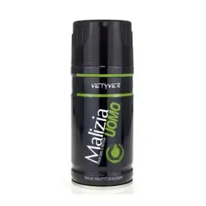 Ne maradj le Dezodor Parfum Malizia uomo Vetyver 150ml, nagyker, Malizia