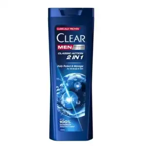 Árcsökkenés Clear Men Classic sampon, 360 ml, nagykereskedelem, Clear