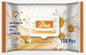 Kihagyhatatlan ajánlat DEX NEDVES TÖRLŐKENDŐK 100 DB tetővel Ízek Aloe Vera...
