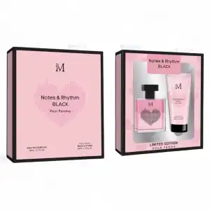 Prémium MBG24 – NOTES & RHYTHM BLACK AJÁNDÉKSZETT – Eau de Parfum...