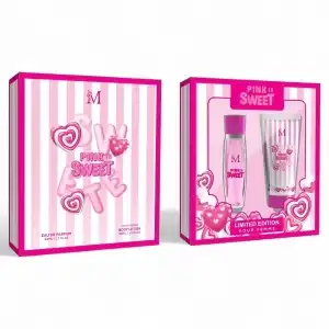 Árcsökkenés MBG26 – PINK IS SWEET AJÁNDÉKSZETT – Eau de Parfum 50 ml +...