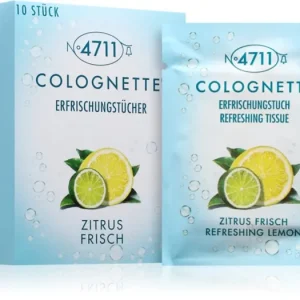 4711Colognette Wipes frissítő nedves törlőkendők Bestseller