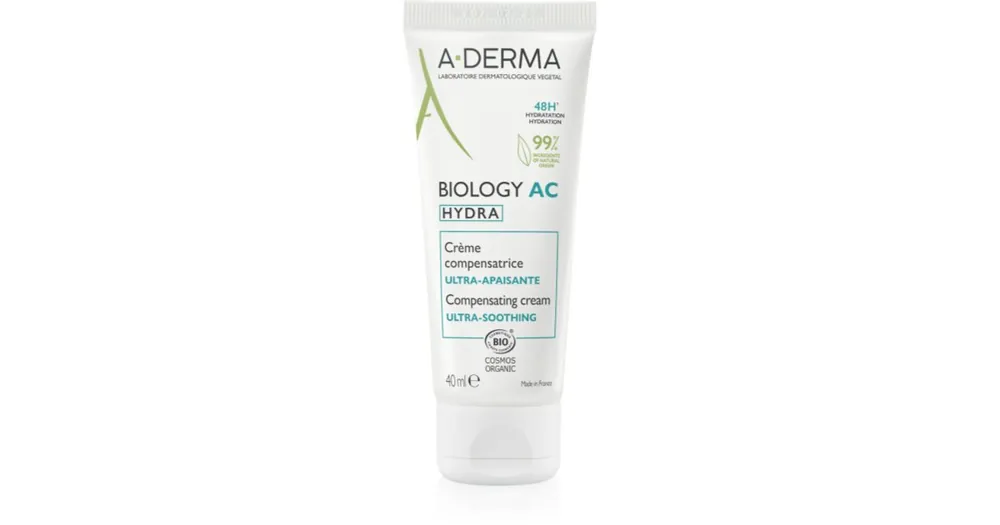 A-DermaBiology AC Hydra hidratáló és nyugtató krém 48 órás hatás Bestseller