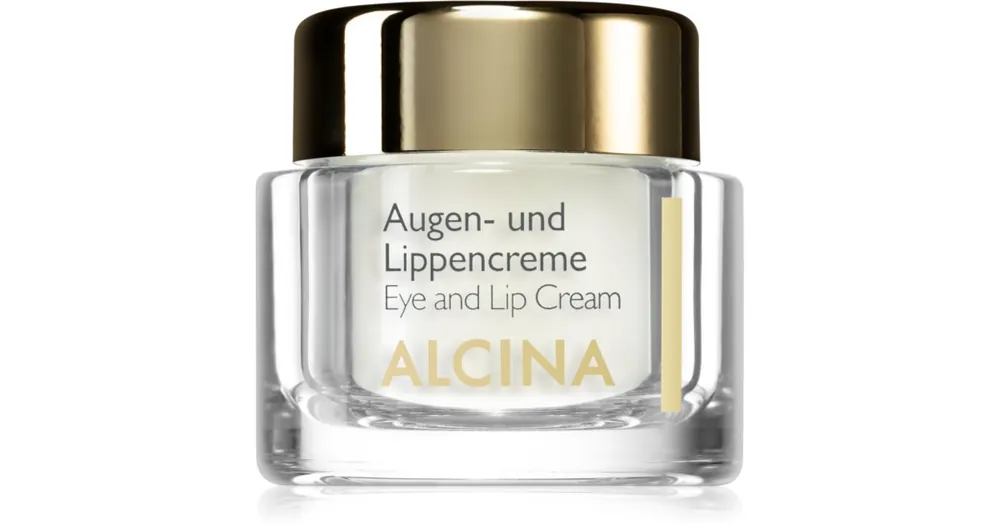 Bestseller AlcinaEffective Care krém szemre és ajakra kisimító hatással