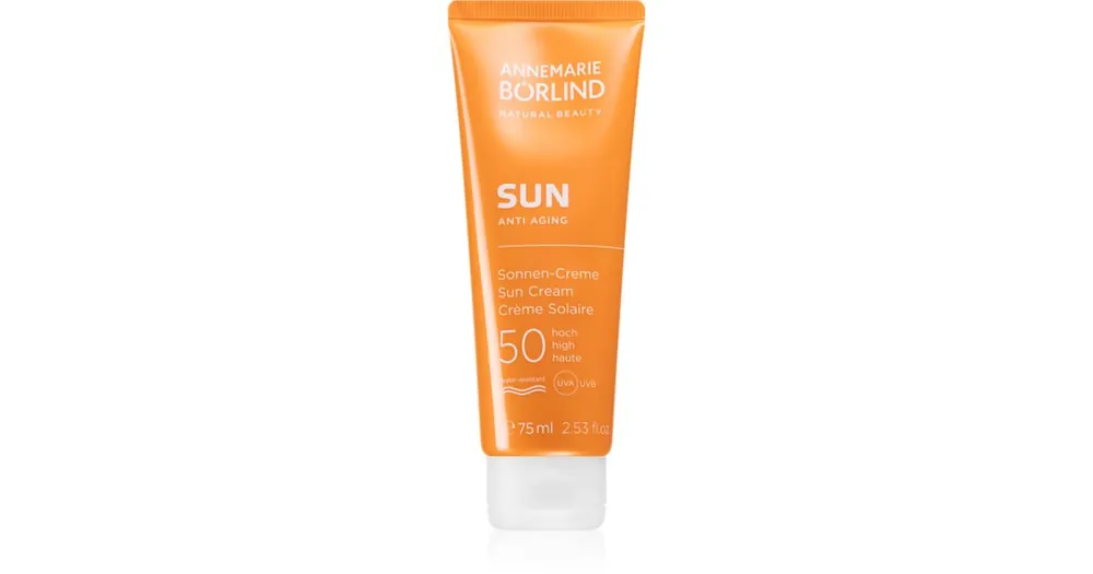 ANNEMARIE BÖRLINDSUN ANTI-AGING védőkrém a bőröregedés ellen SPF 50 Legnépszerűbb