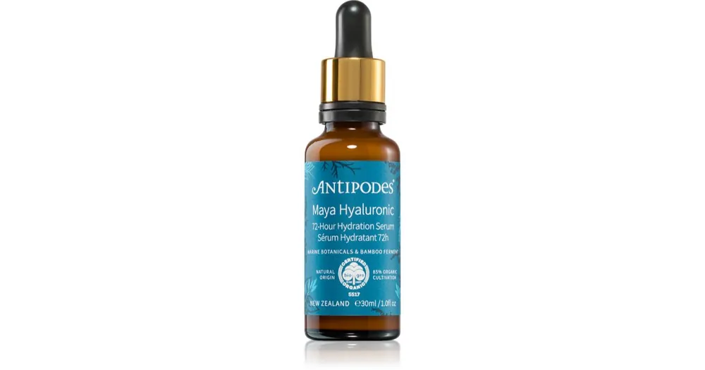 AntipodesMaya Hyaluronic 72-Hour Hydration Serum intenzíven hidratáló arcszérum Árengedmény