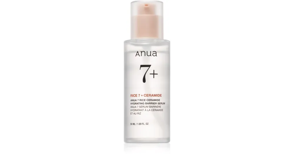AnuaRice 7 Ceramide Hydrating Barrier Serum intenzíven hidratáló arcszérum a bőrréteg megújítására Olcsóbb