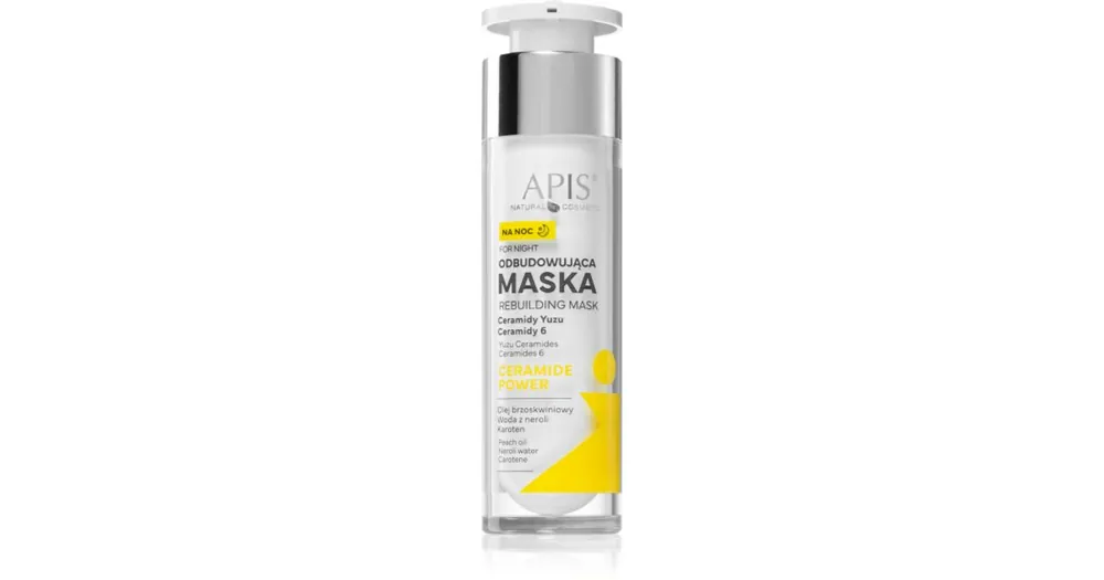 Olcsó Apis Natural CosmeticsCeramide Power megújító éjszakai krémes arcmaszk ceramidokkal