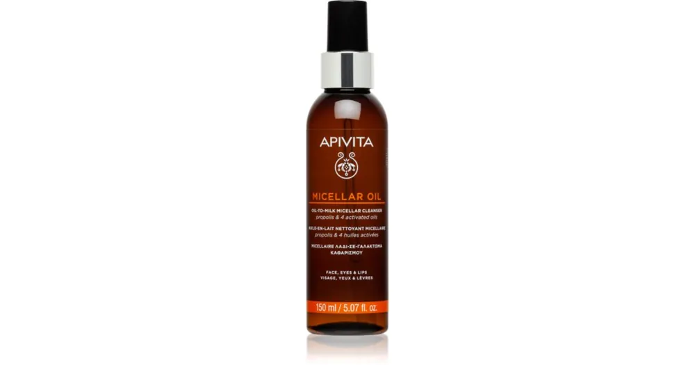 ApivitaCleansing Micellar Oil tisztító és sminklemosó olaj Biztonságos vásárlás