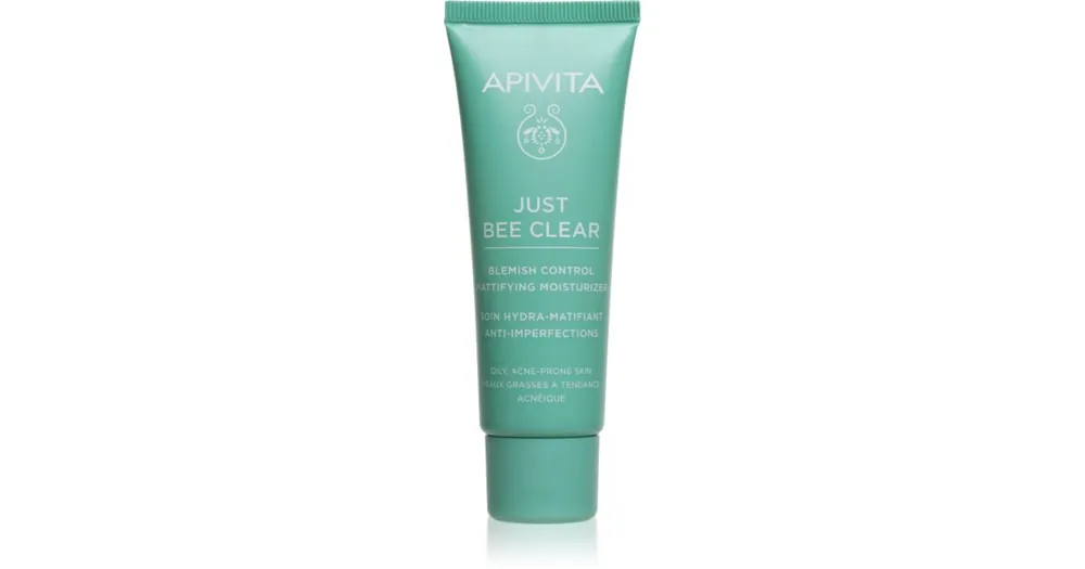Legkelendőbb ApivitaJust Bee Clear Blemish Control Moisturizer hidratáló arckrém niacinamiddal