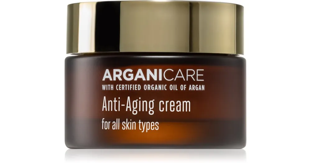 ArganicareAnti-Aging Cream védőkrém a bőröregedés ellen minden bőrtípusra Azonnal elérhető