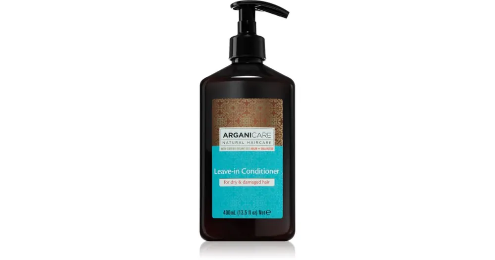 ArganicareArgan Oil & Shea Butter Leave-In Conditioner öblítés nélküli kondicionáló száraz és sérült hajra Népszerű