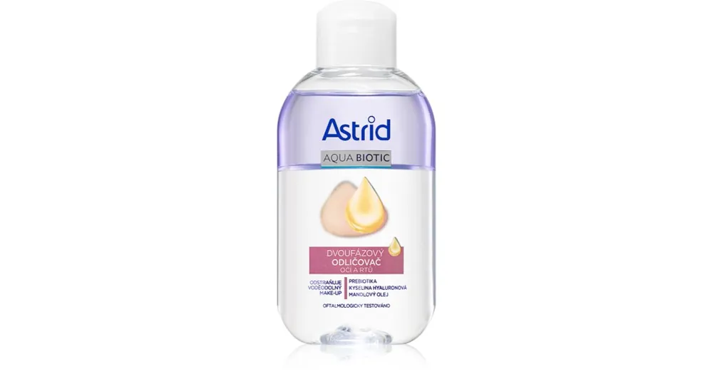AstridAqua Biotic kétfázisú festéklemosó szemre és az ajkakra Legkelendőbb