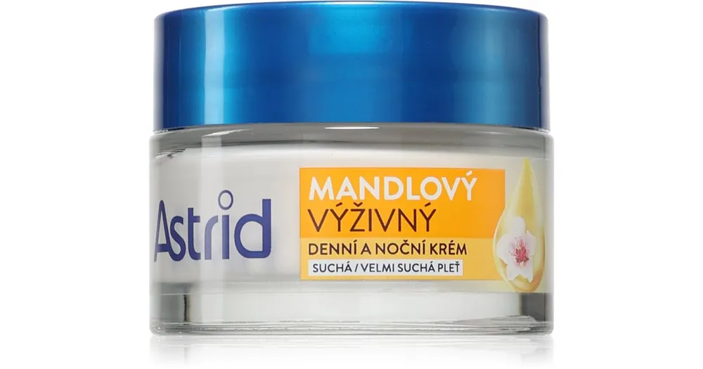AstridNutri Skin tápláló mandula krém száraz és nagyon száraz bőrre Ne maradj le