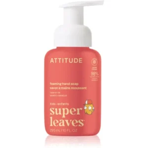 Prémium AttitudeSuper Leaves Kids hab szappan kézre a mangó illatával
