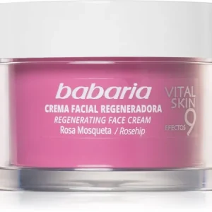 BabariaRosa Mosqueta regeneráló arckrém baobab olajjal a ráncok ellen Korlátozott ajánlat