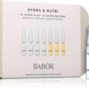 Kiárusítás BABORAmpoule Concentrates Hydra & Nutri szett a táplálásért és hidratálásért