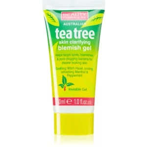 Szuper ajánlat Beauty FormulasTea Tree nyugtató tisztító gél a bőr tökéletlenségei ellen