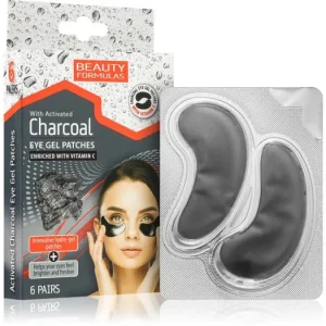 Beauty FormulasCharcoal hidrogél maszk a szem körül aktív szénnel Vedd meg most
