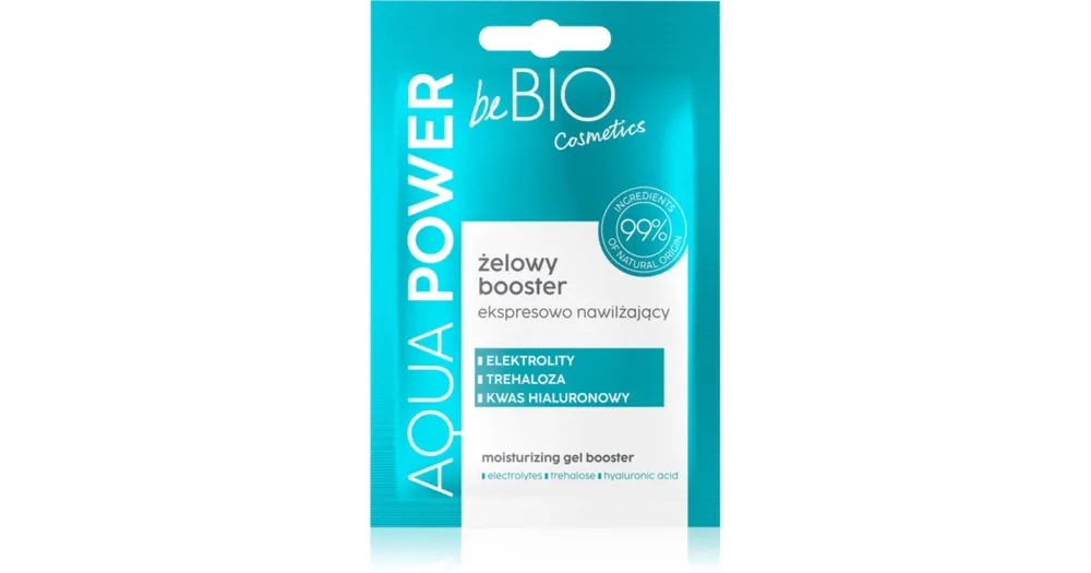 Biztonságos vásárlás beBIOAQUA POWER frissítő és hidratáló