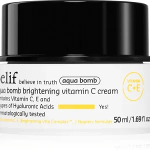Olcsóbb belifAqua Bomb Brightening Vitamin C Cream élénkítő krém hidratáló hatással